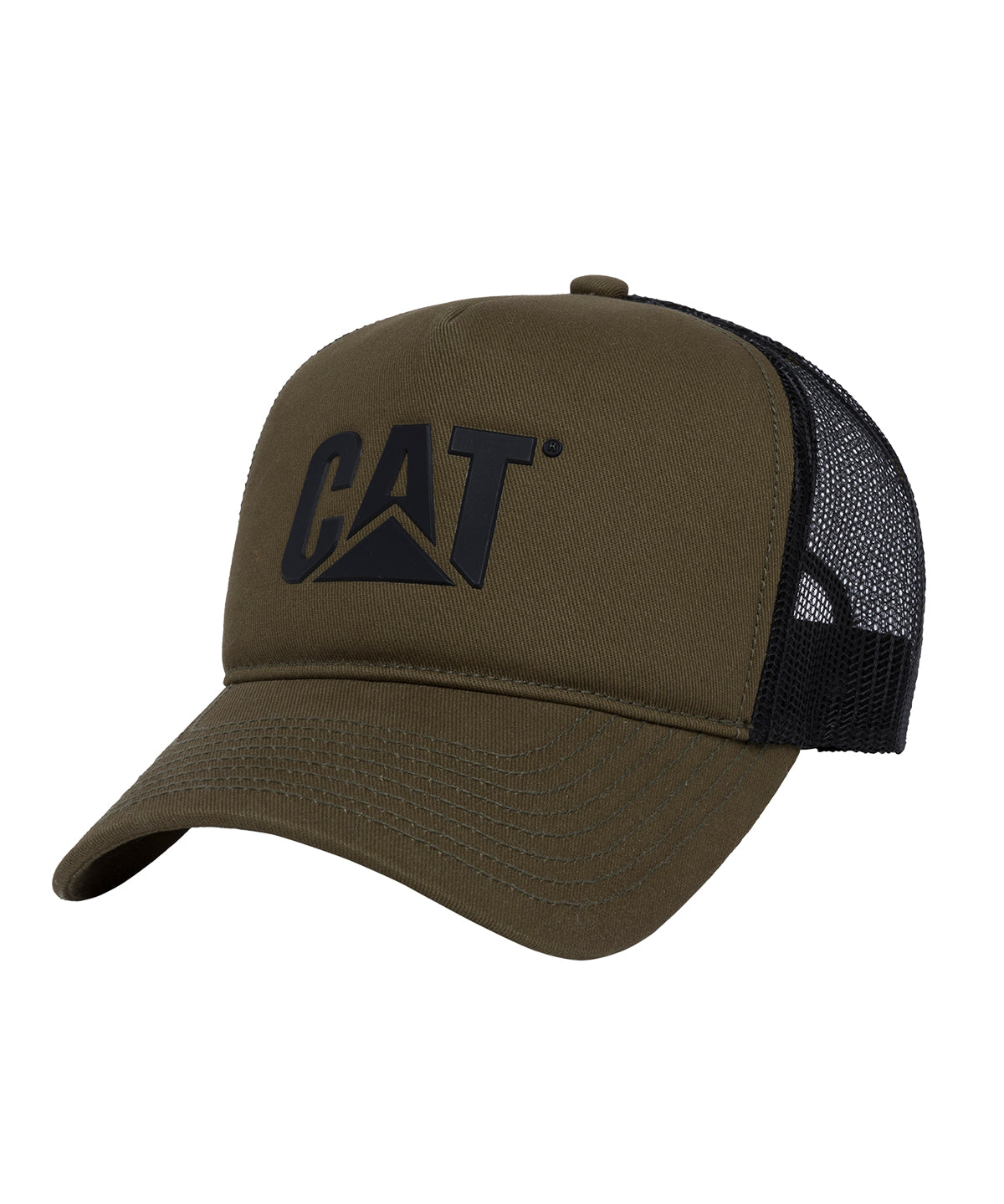 Jockey Hombre CAT Logo Mesh Back - Dusty Olive