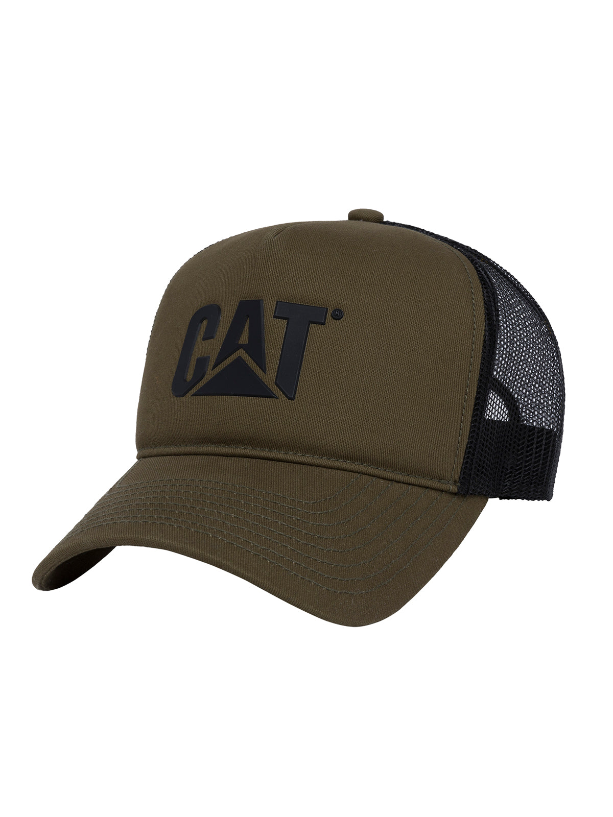 Jockey Hombre CAT Logo Mesh Back - Dusty Olive