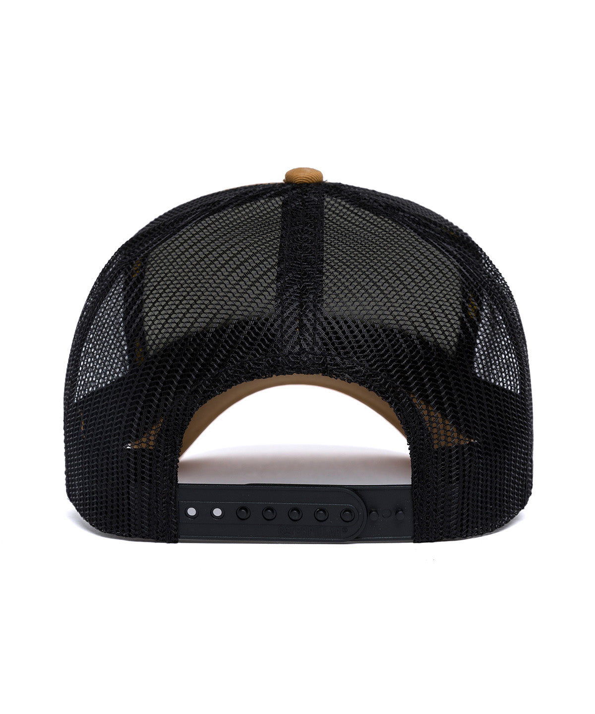 Jockey Tipo Trucker Unisex CAT Logo Mesh Back F - Tawny Brown/Black