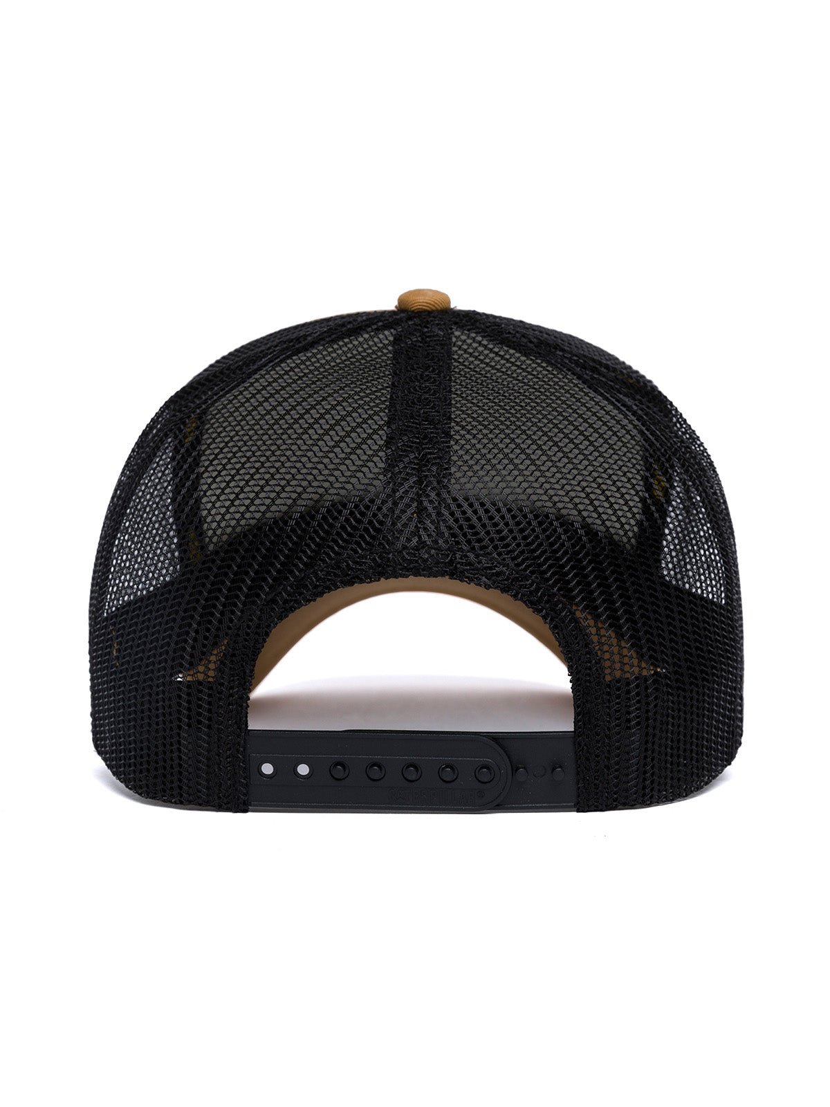 Jockey Tipo Trucker Unisex CAT Logo Mesh Back F - Tawny Brown/Black