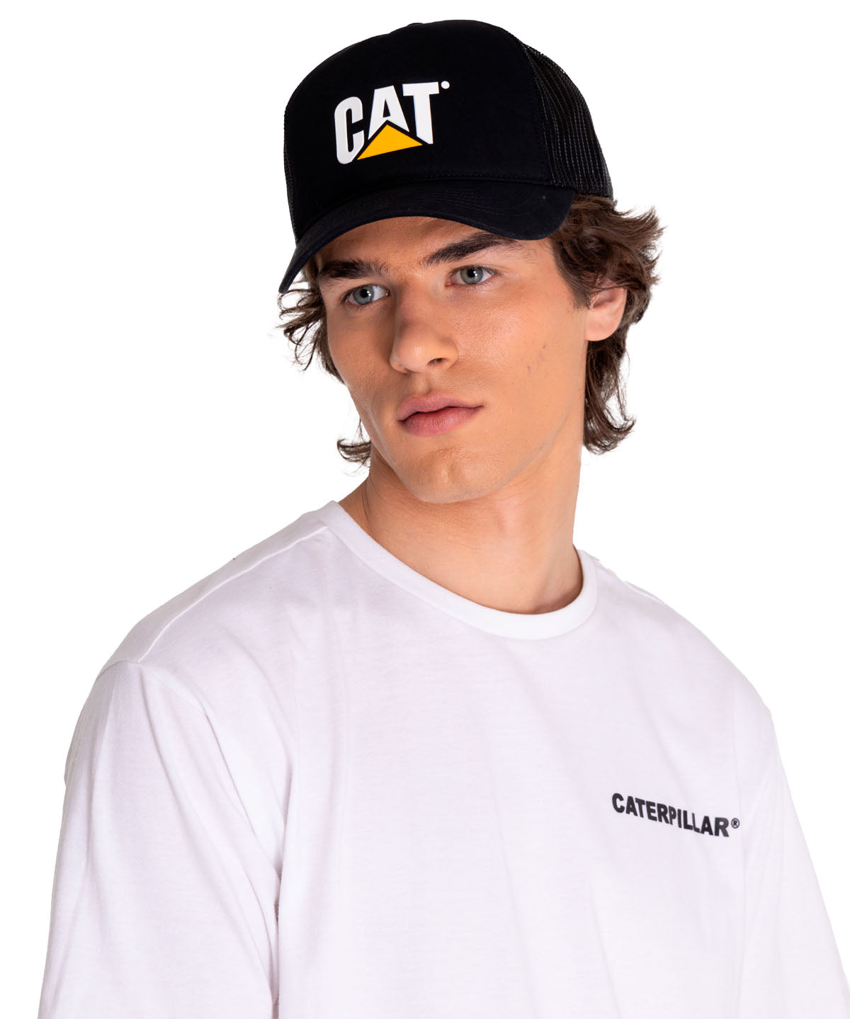 Jockey Hombre CAT Logo Mesh Back - Pitch Black