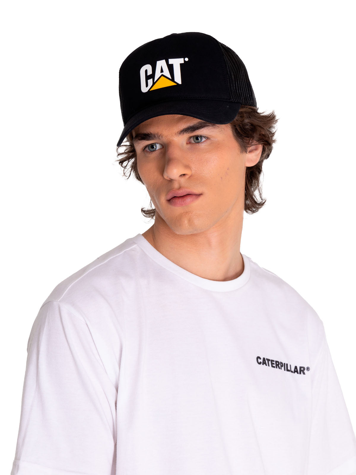 Jockey Hombre CAT Logo Mesh Back - Pitch Black
