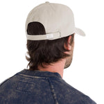 Jockey Con Hebilla Casual Unisex Pigment Dyed Cat Logo Hat Beige Cat