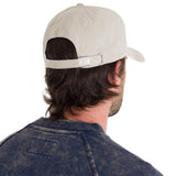 Jockey Con Hebilla Casual Unisex Pigment Dyed Cat Logo Hat Beige Cat