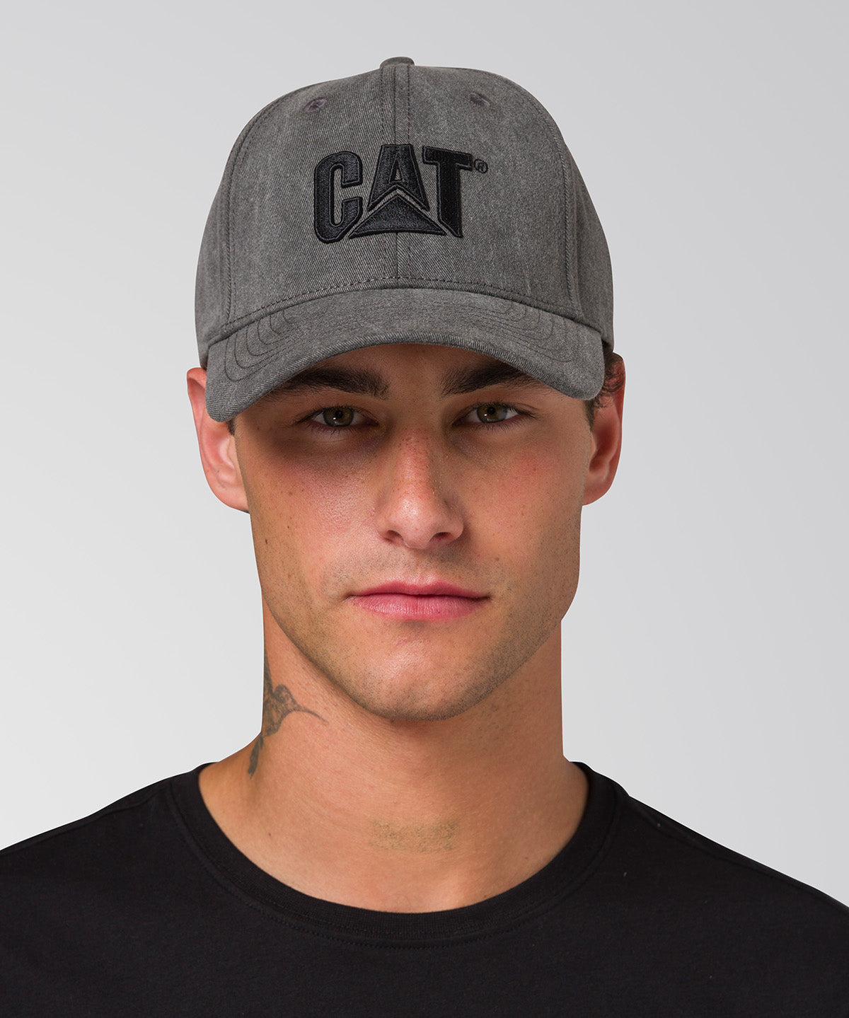 Jockey Hombre CAT Pigment Dyed - Pitch Black