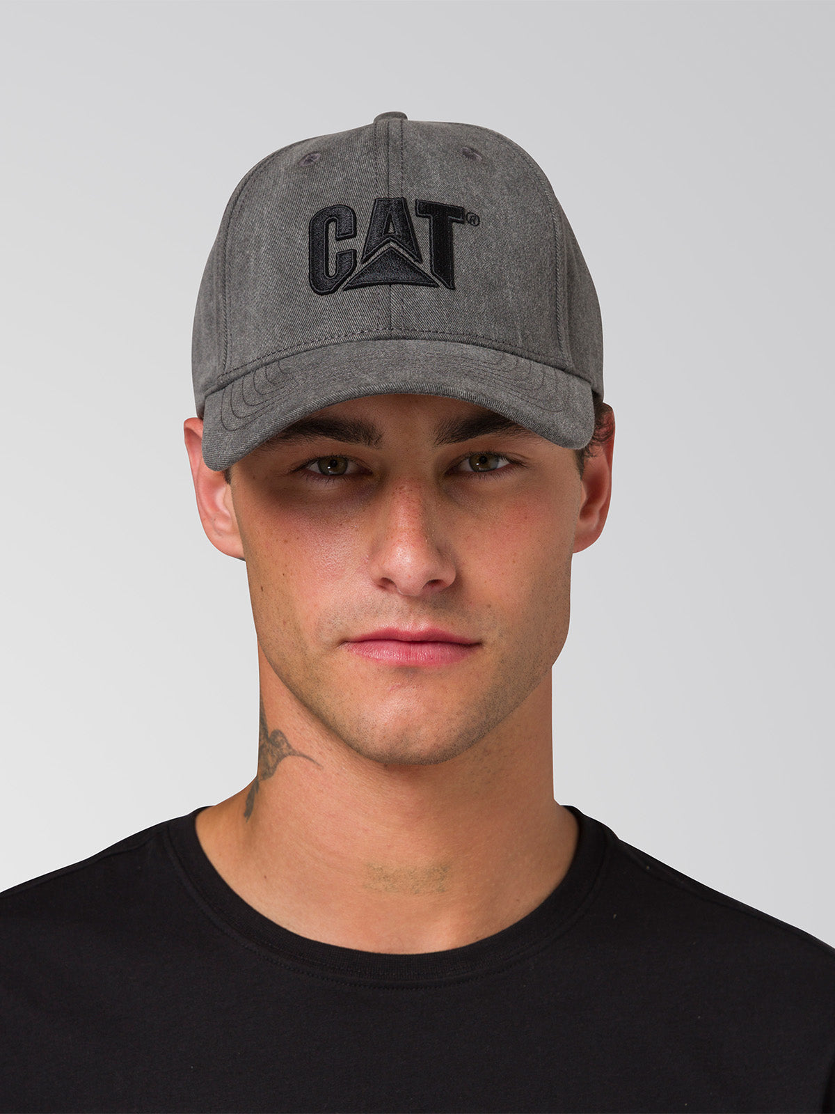 Jockey Hombre CAT Pigment Dyed - Pitch Black