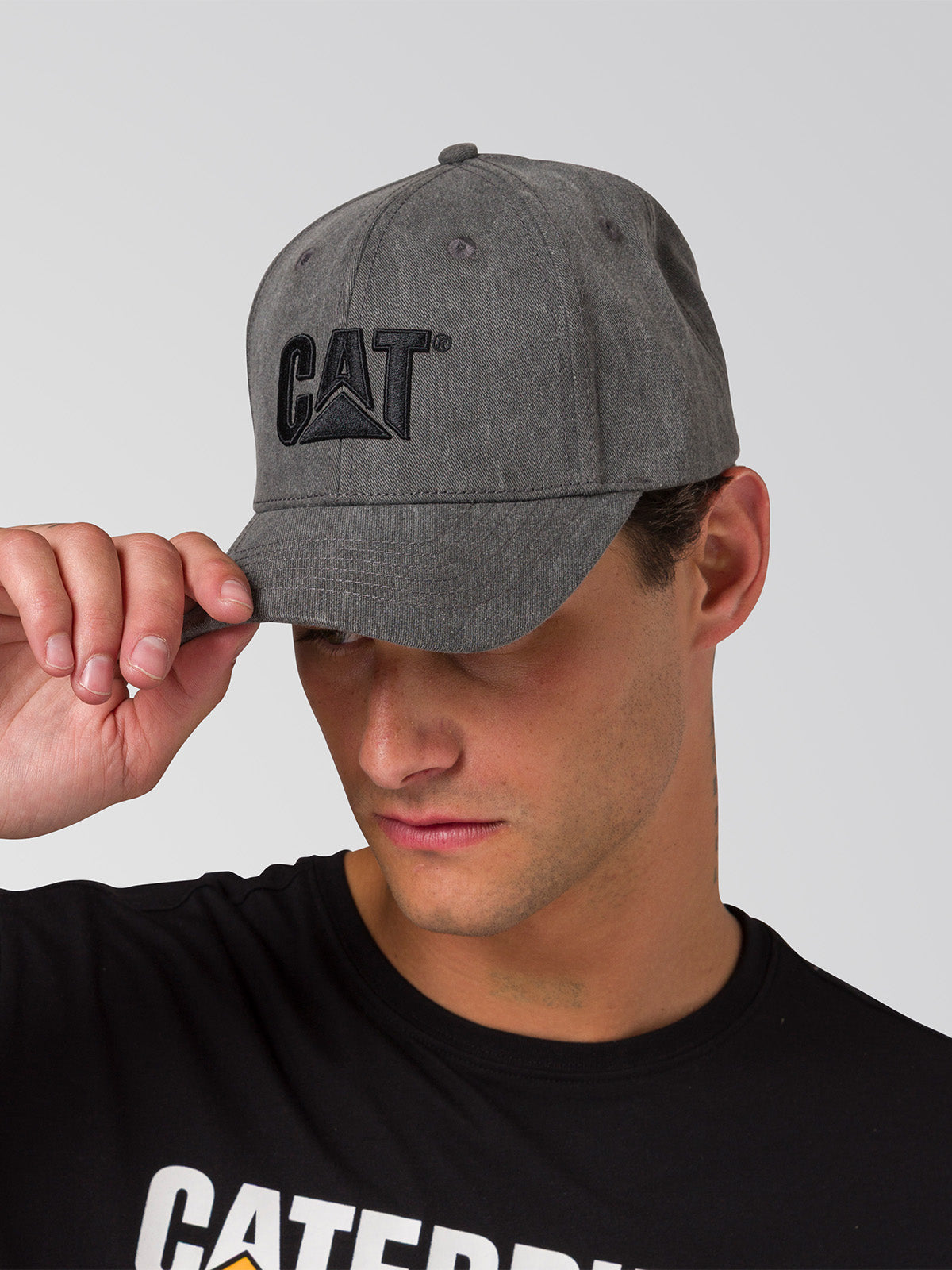 Jockey Hombre CAT Pigment Dyed - Pitch Black