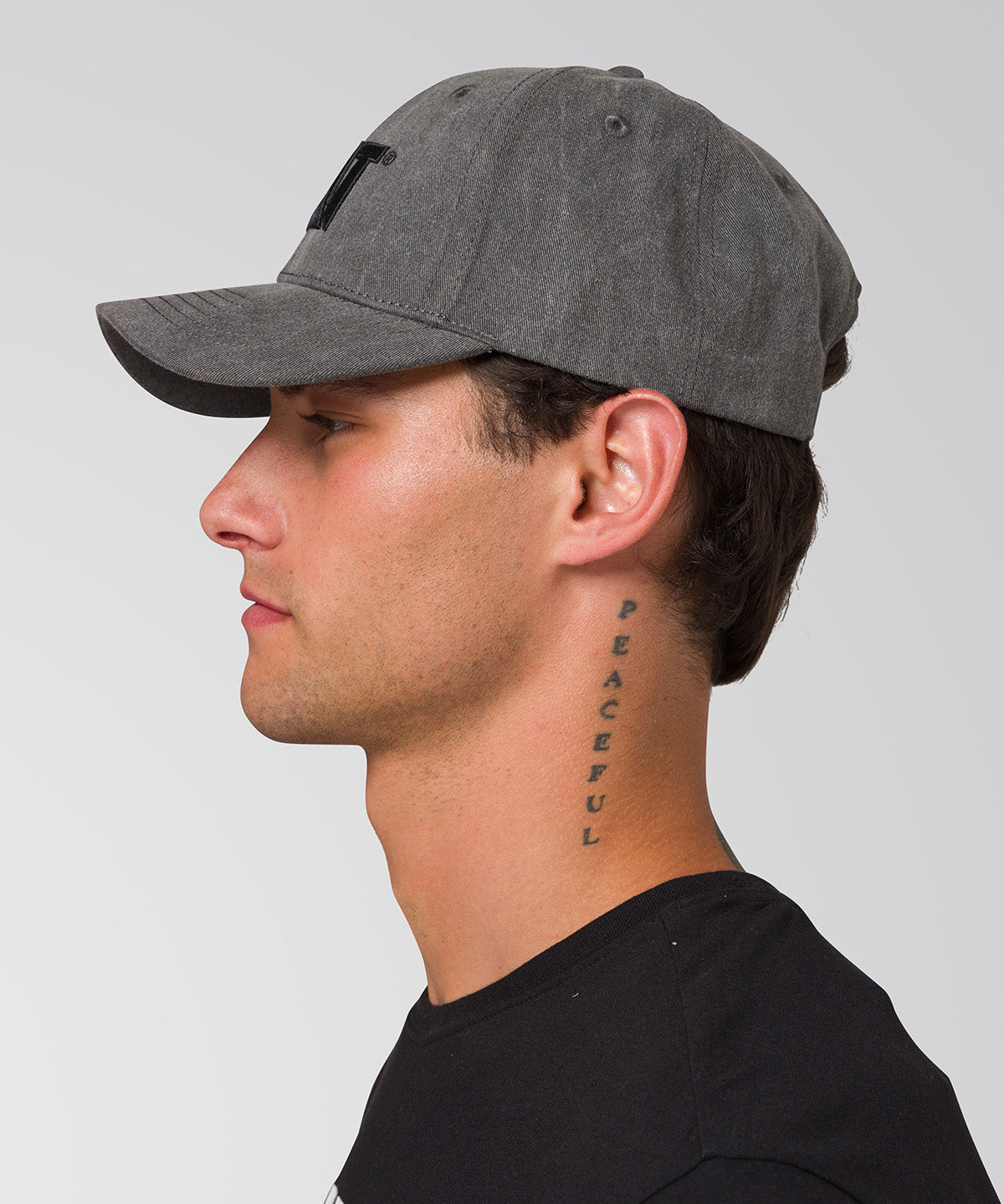 Jockey Hombre CAT Pigment Dyed - Pitch Black