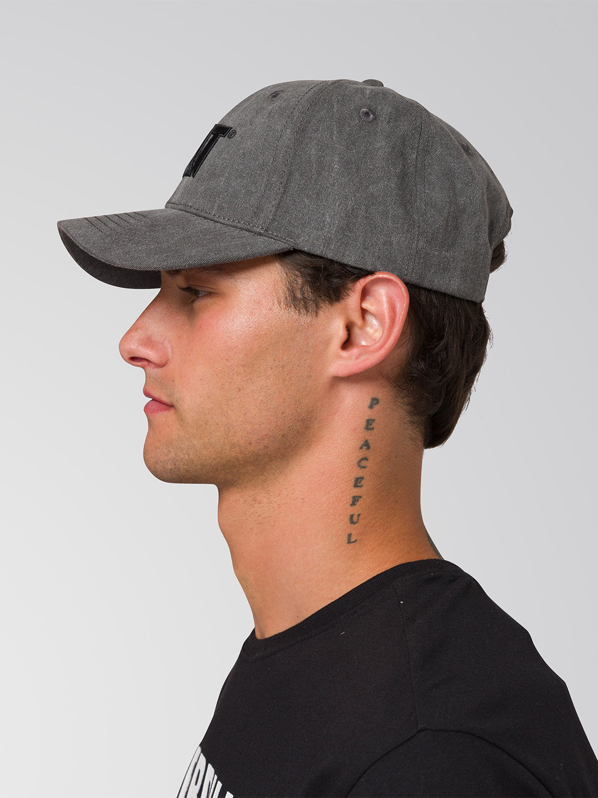 Jockey Hombre CAT Pigment Dyed - Pitch Black