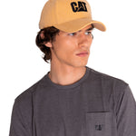 Jockey Casual Hombre PIGMENT DYED CAT LOGO HAT Amarillo CAT