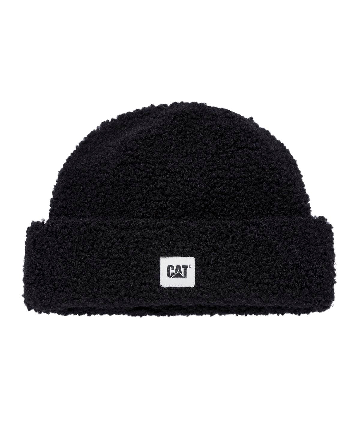 Gorro En Punto Unisex Cuffed Sherpa Knit Hat Negro Cat