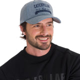 Jockey Con Broche Casual Hombre Caterpillar Finest Hat Azul Cat