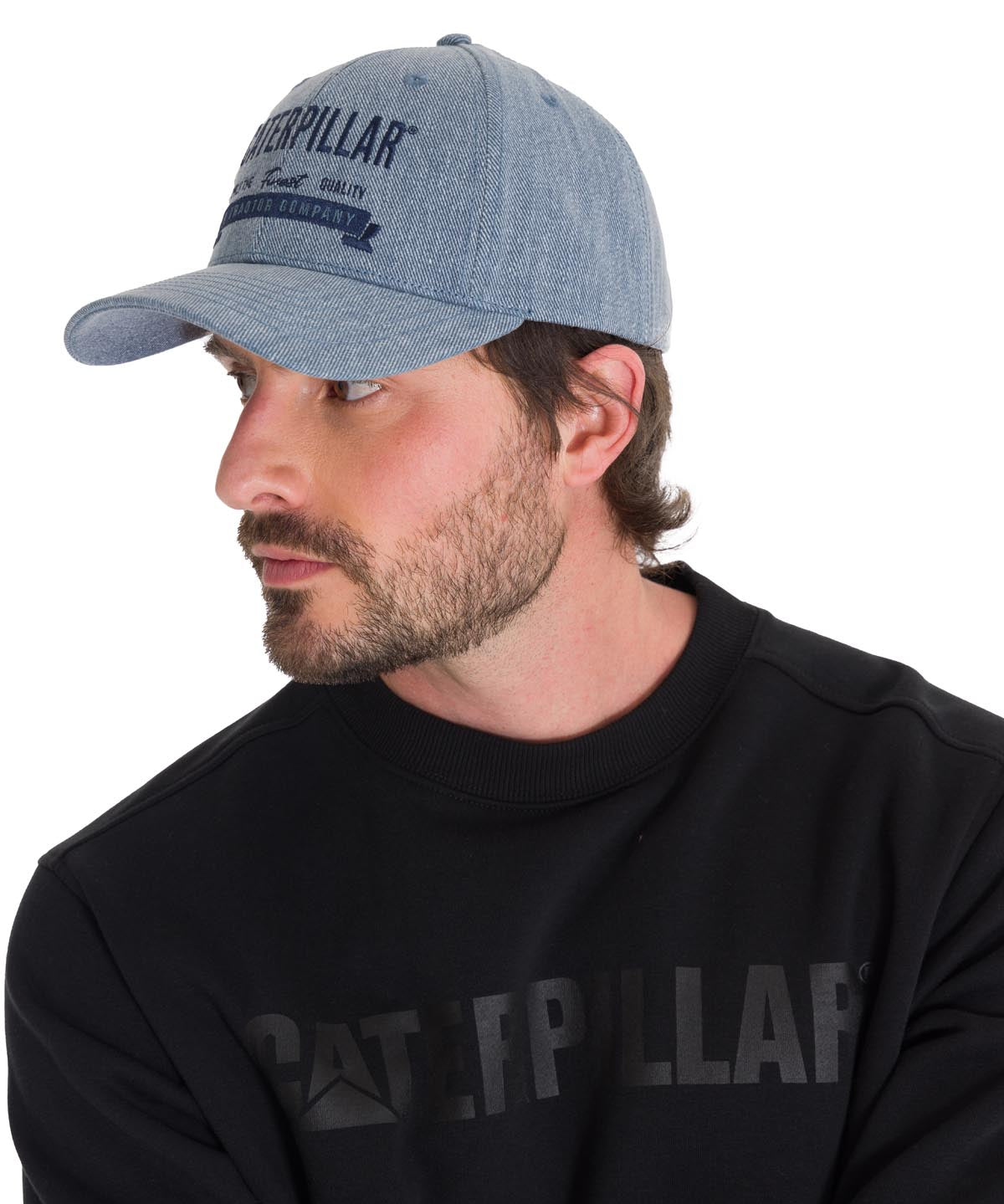 Jockey Con Broche Casual Hombre Caterpillar Finest Hat Azul Cat