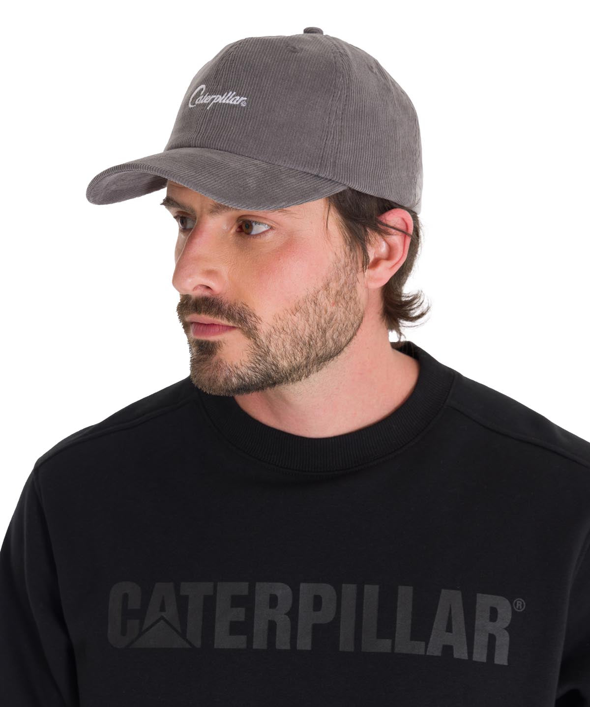 Jockey Con Broche Bordado Marca Gris Cat