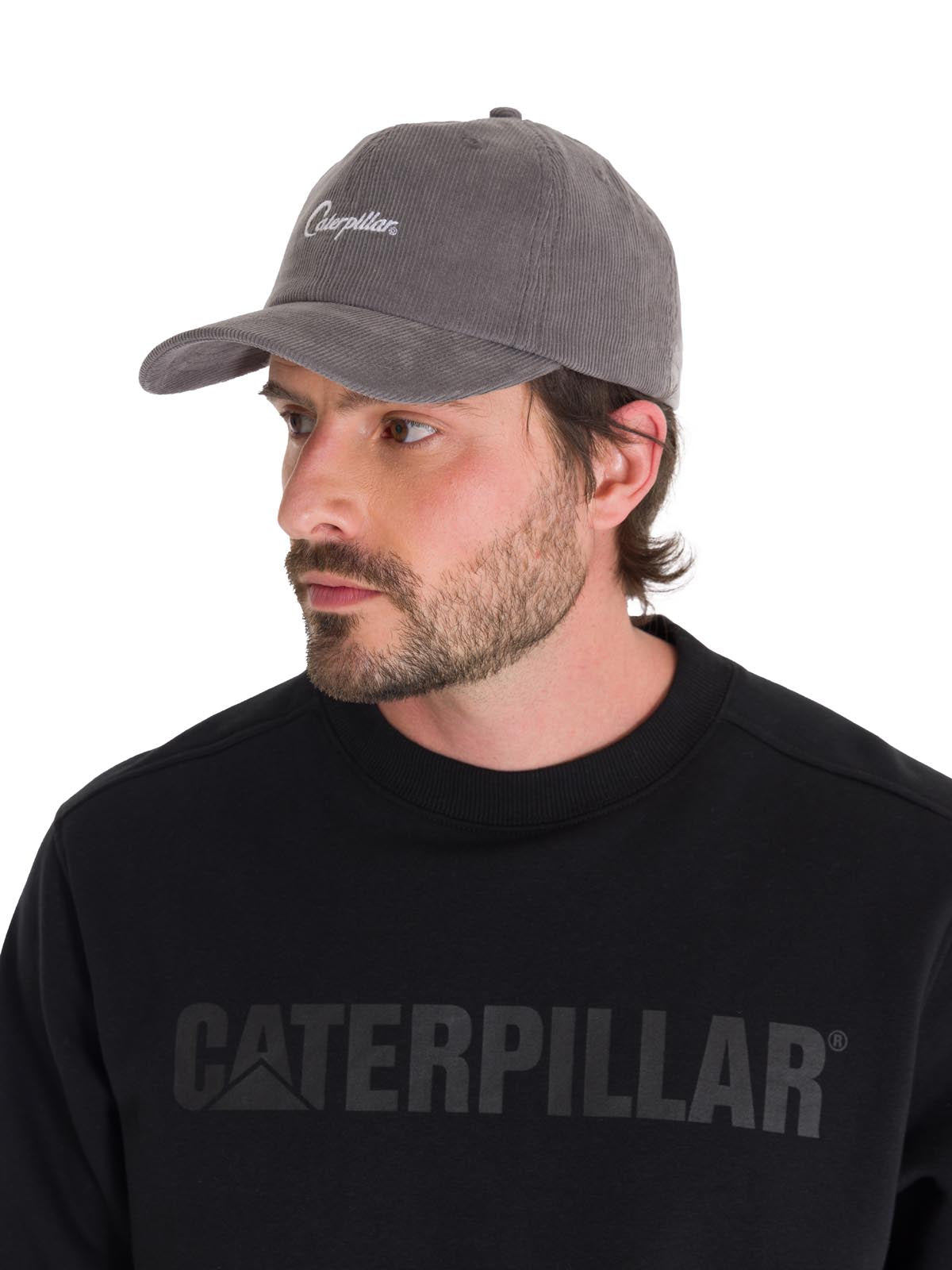 Jockey Con Broche Bordado Marca Gris Cat