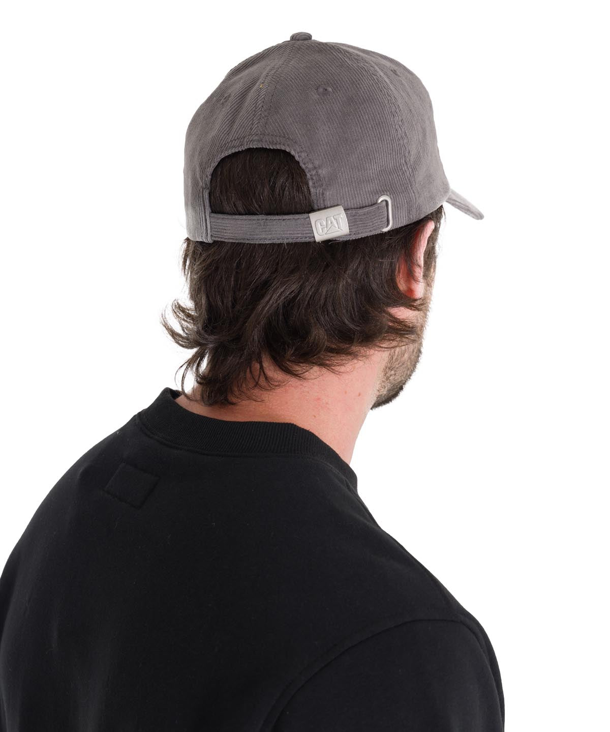 Jockey Con Broche Bordado Marca Gris Cat