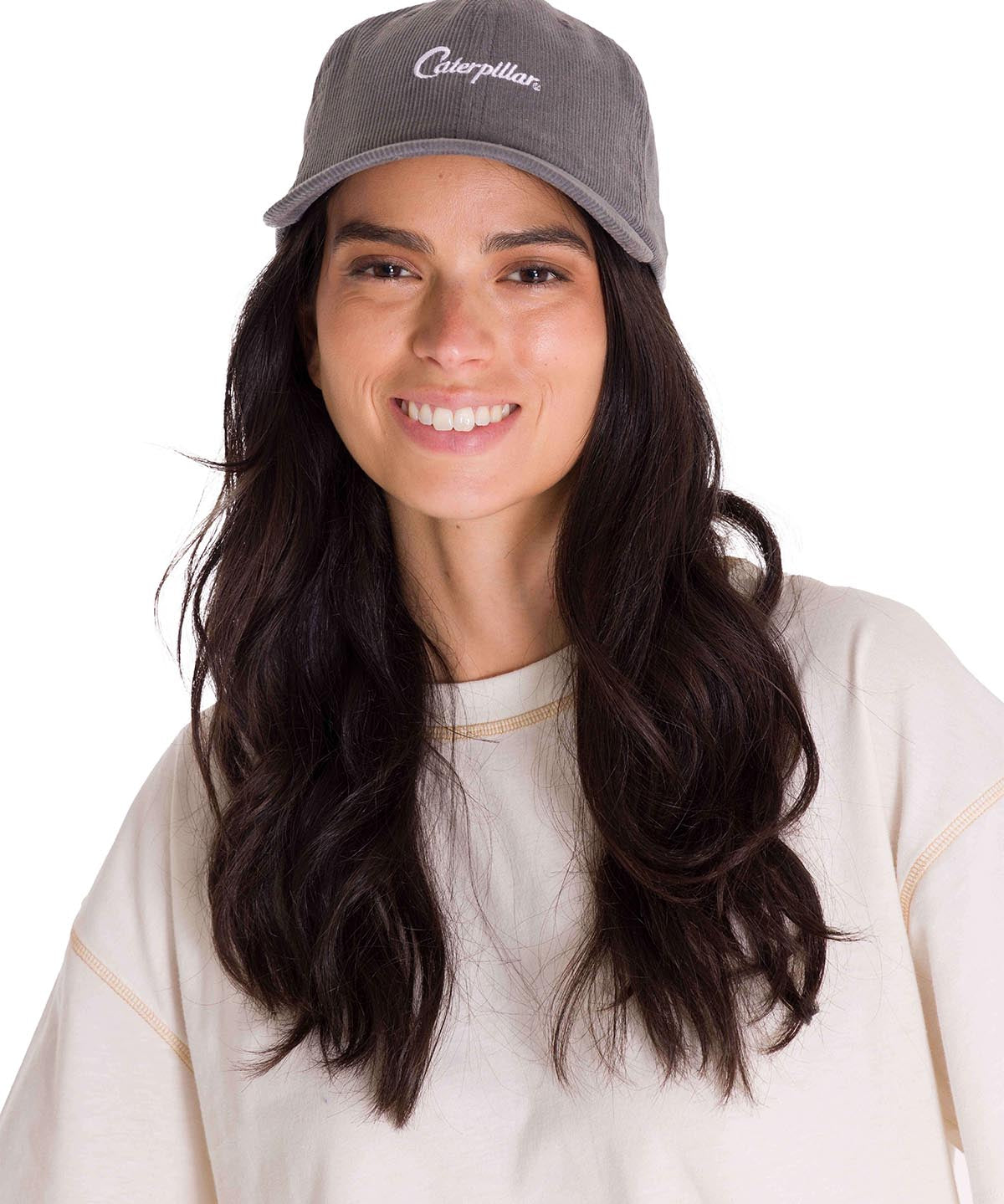 Jockey Con Broche Bordado Marca Gris Cat