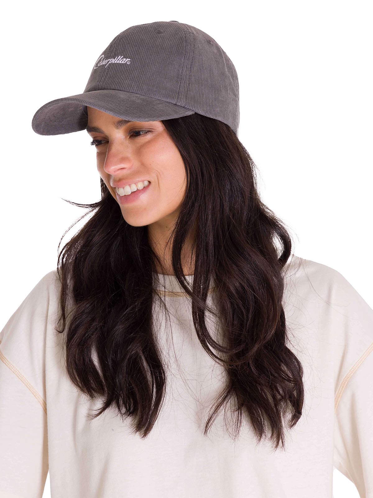 Jockey Con Broche Bordado Marca Gris Cat