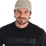 Jockey Cuero Francés Casual Unisex Faux Leather Hat Beige Cat