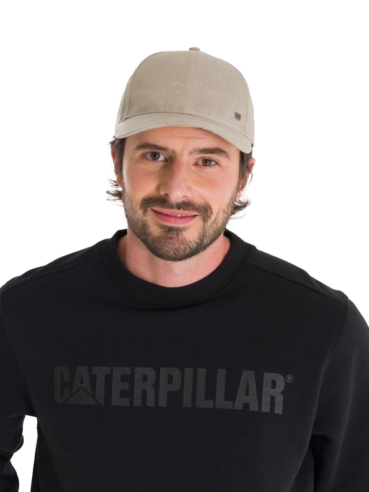 Jockey Cuero Francés Casual Unisex Faux Leather Hat Beige Cat