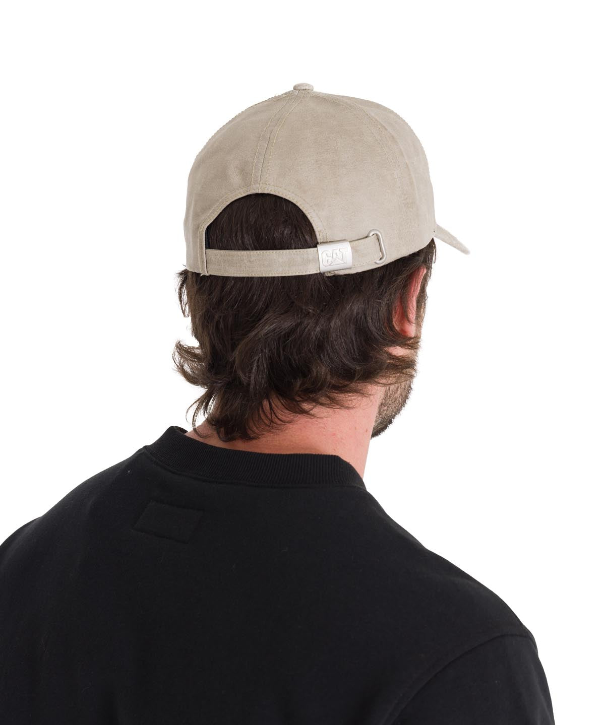 Jockey Cuero Francés Casual Unisex Faux Leather Hat Beige Cat