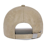 Jockey Cuero Francés Casual Unisex Faux Leather Hat Beige Cat