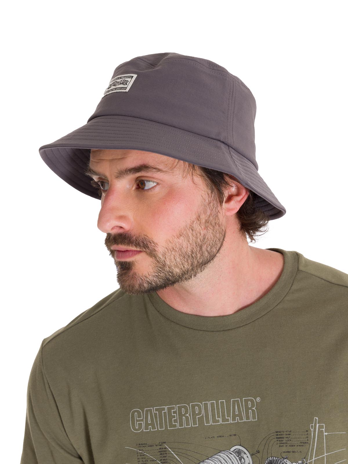 Gorro Bucket Unisex Sun Hat Unisex Gris Oscuro Cat