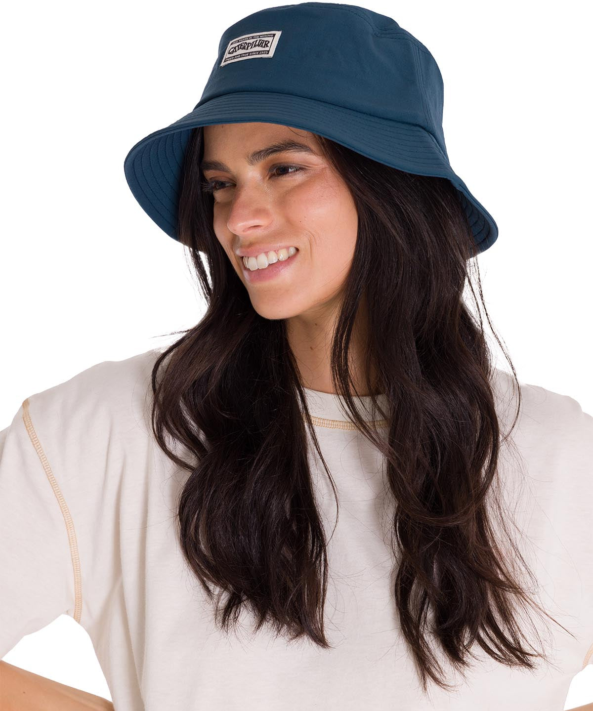 Gorro Bucket Unisex Sun Hat Unisex Azul Petróleo Cat