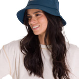Gorro Bucket Unisex Sun Hat Unisex Azul Petróleo Cat