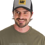 Jockey Algodón Casual Hombre Caution Logo Hat Negro Cat