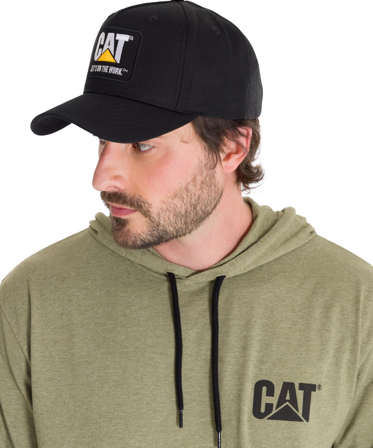 Jockey Hombre Logo Do The Work Negro Cat