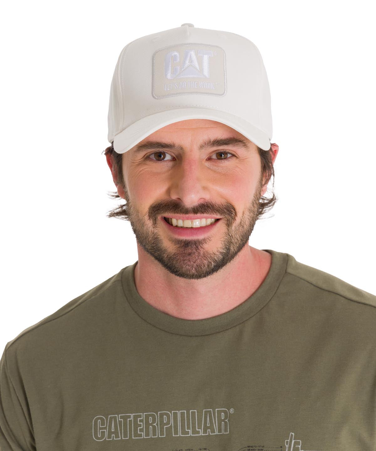 Jockey Con Broche Hombre Do The Work Logo Hat Blanco Cat