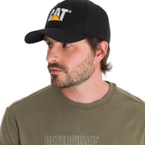 Jockey Con Broche Casual Hombre Cat Logo  Hat Negro Cat