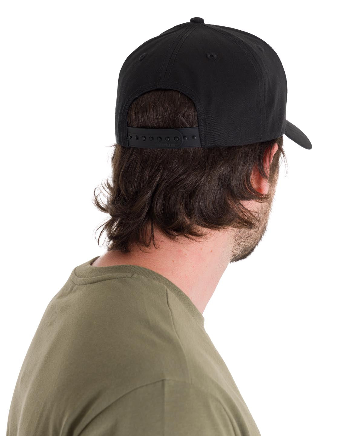 Jockey Con Broche Casual Hombre Cat Logo  Hat Negro Cat