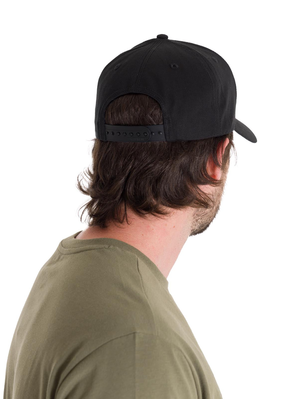 Jockey Con Broche Casual Hombre Cat Logo  Hat Negro Cat