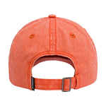 Jockey Unisex 6 Panel Washed Naranjo CAT