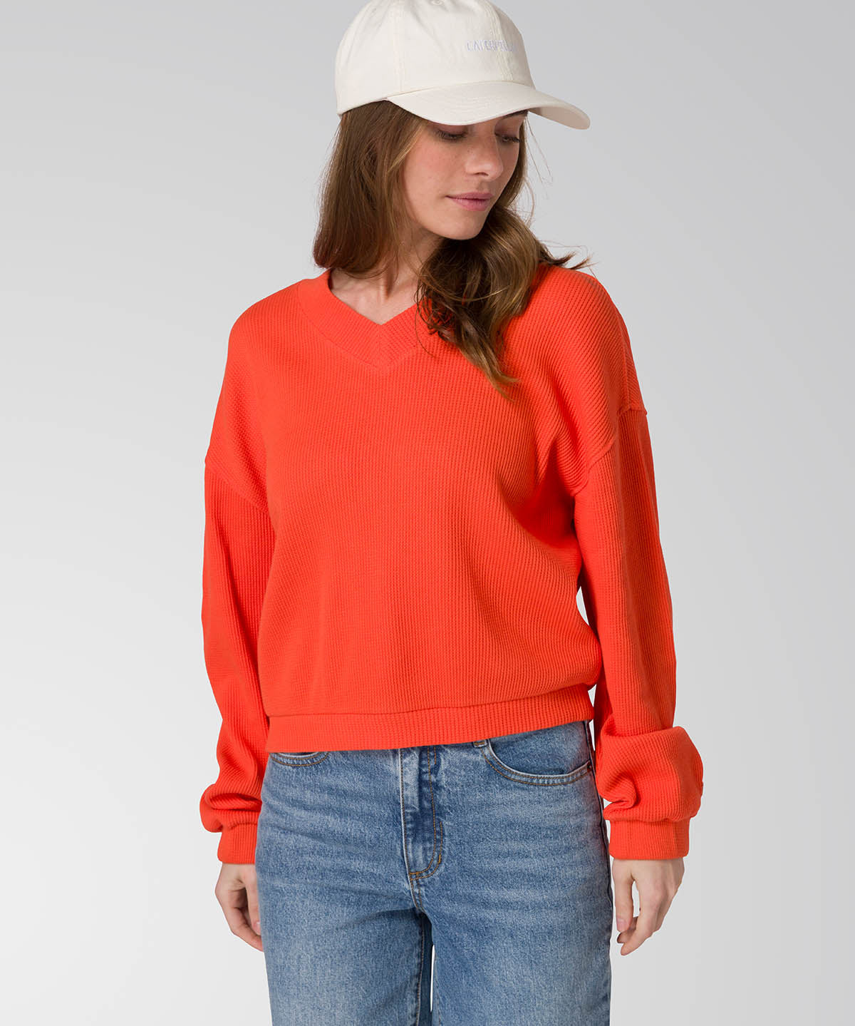 Jockey Unisex 6 Panel Washed Blanco CAT