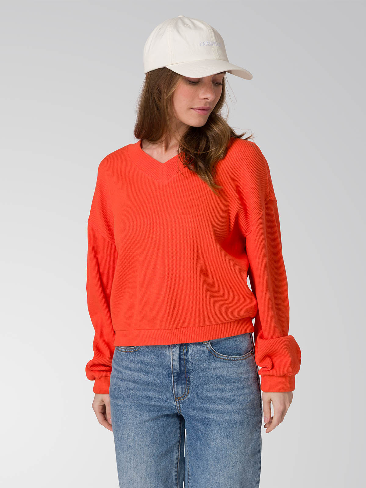 Jockey Unisex 6 Panel Washed Blanco CAT