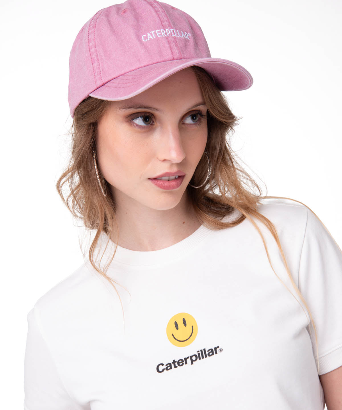 Jockey Unisex 6 Pannel Washed Unstructured Rosado CAT