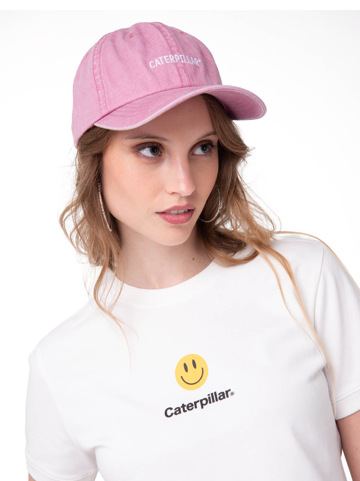 Jockey Unisex 6 Pannel Washed Unstructured Rosado CAT