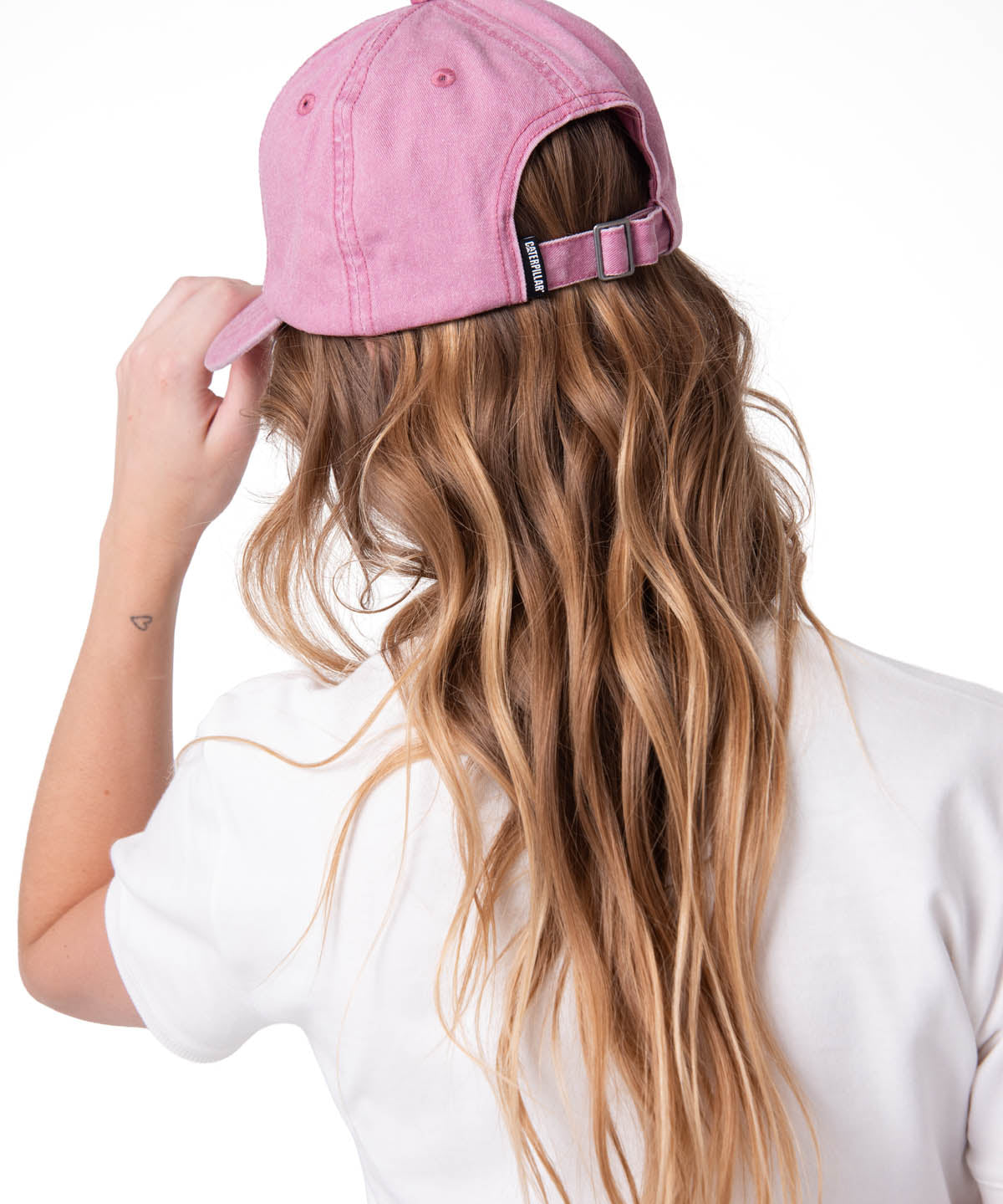 Jockey Unisex 6 Pannel Washed Unstructured Rosado CAT