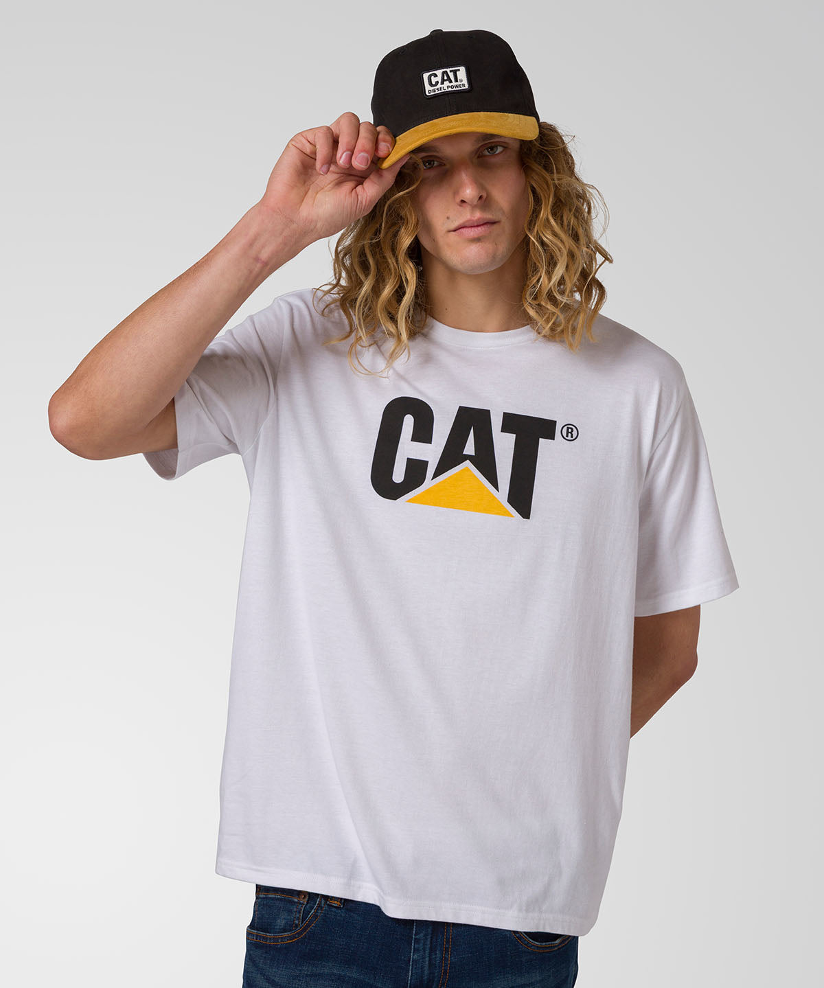 Jockey Unisex 6 Panel Logo Negro CAT