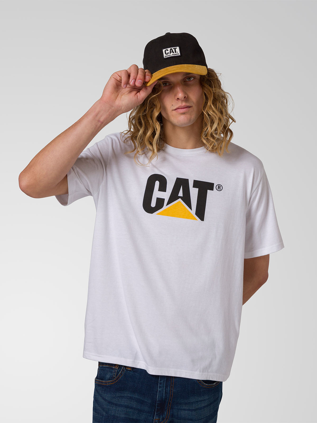 Jockey Unisex 6 Panel Logo Negro CAT