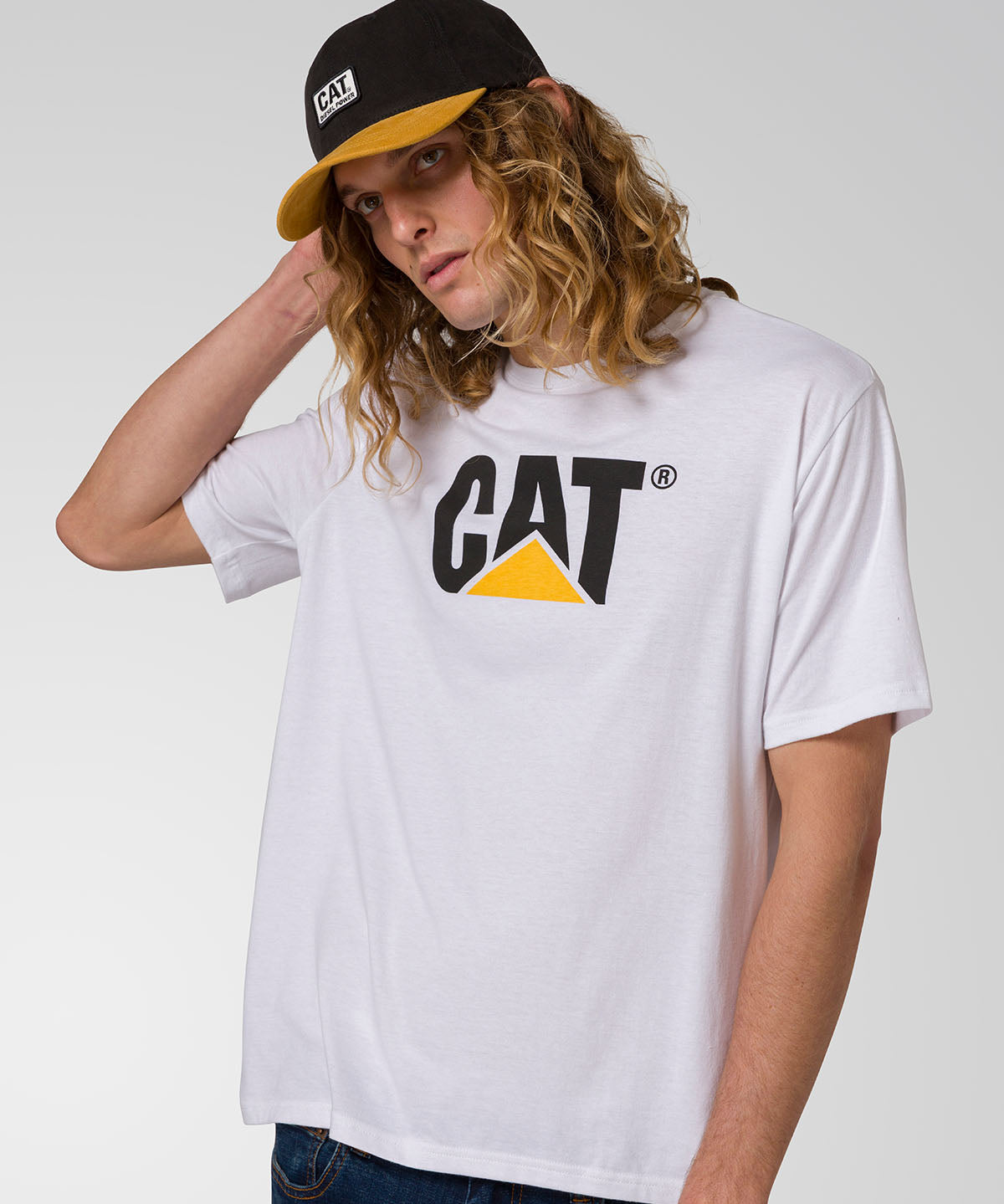 Jockey Unisex 6 Panel Logo Negro CAT