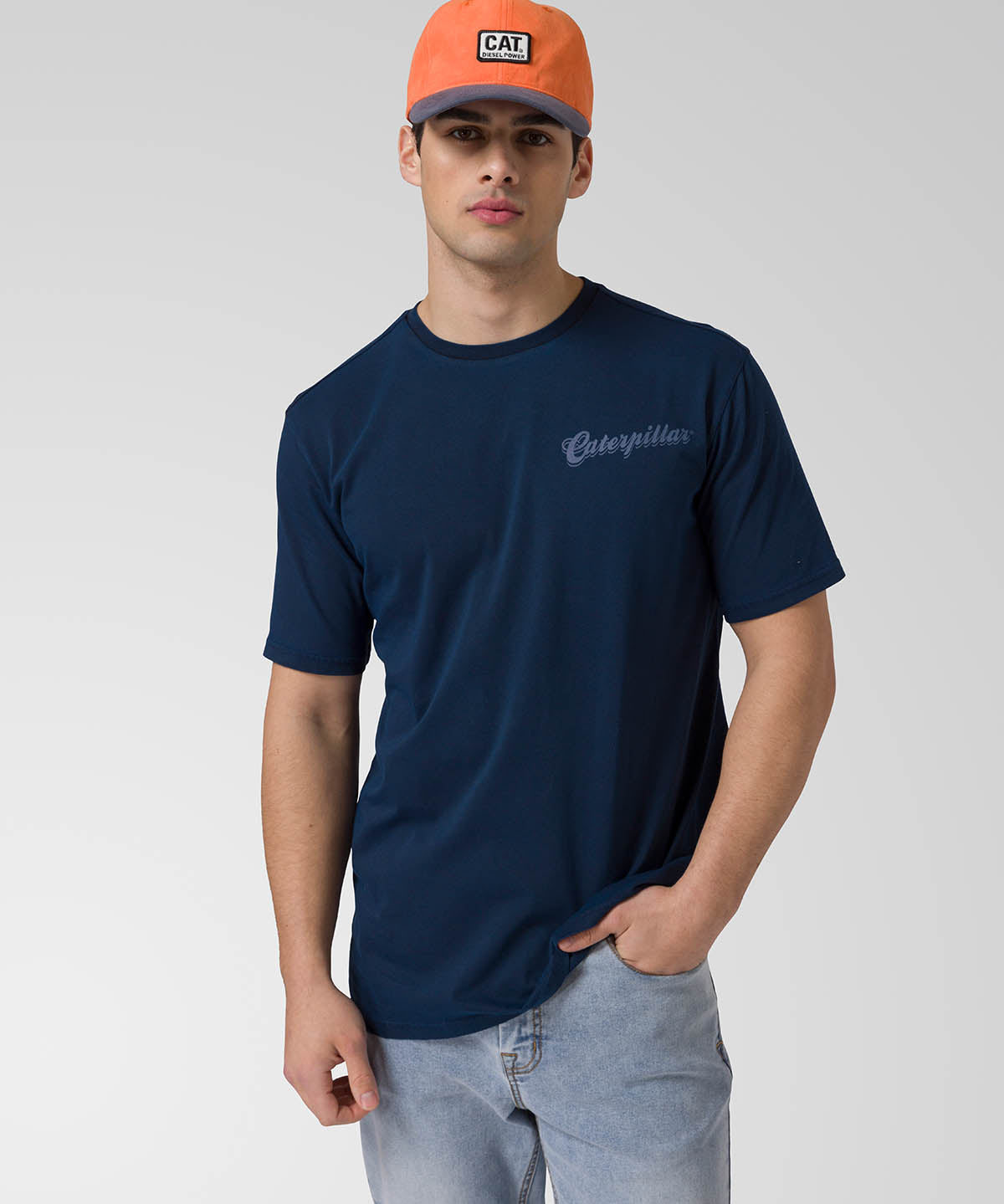 Jockey Unisex 6 Panel Logo Naranja CAT