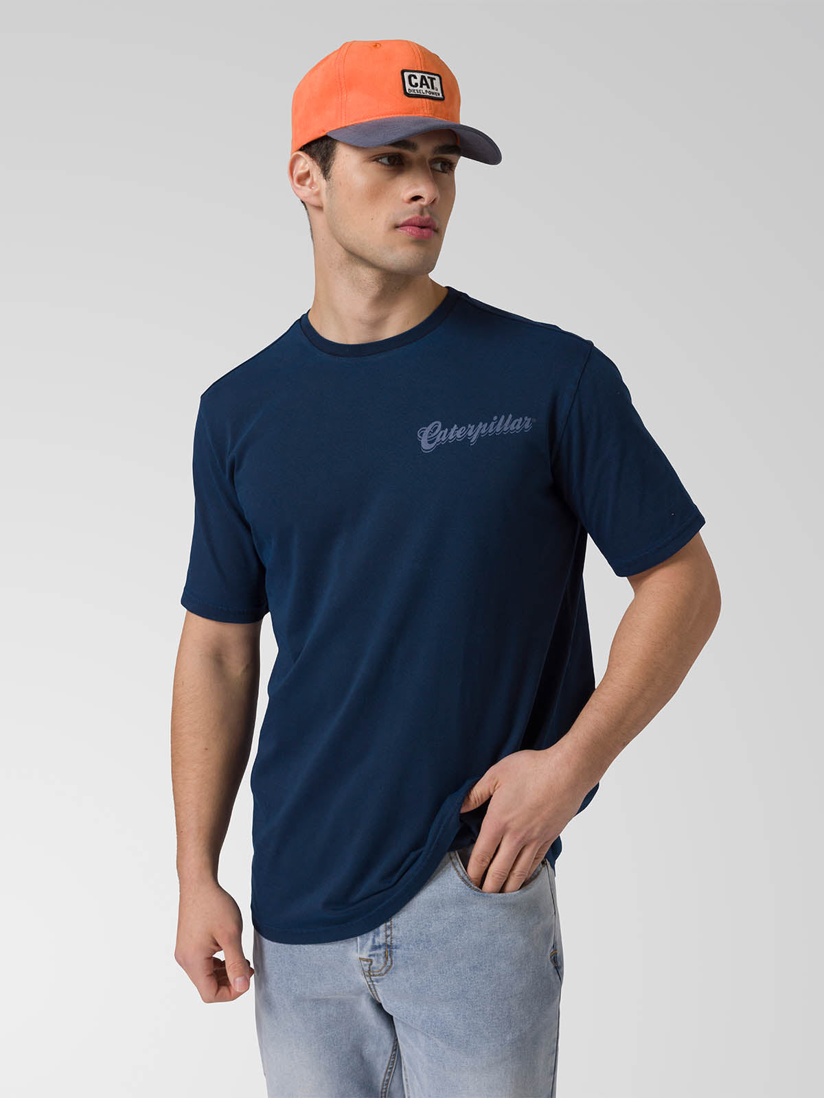 Jockey Unisex 6 Panel Logo Naranja CAT