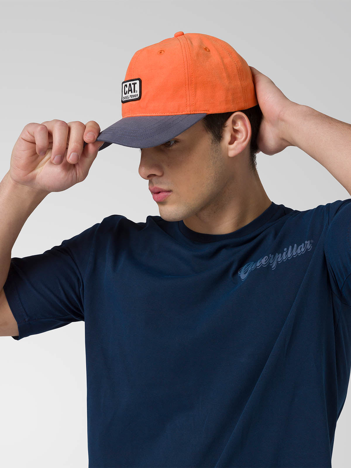 Jockey Unisex 6 Panel Logo Naranja CAT