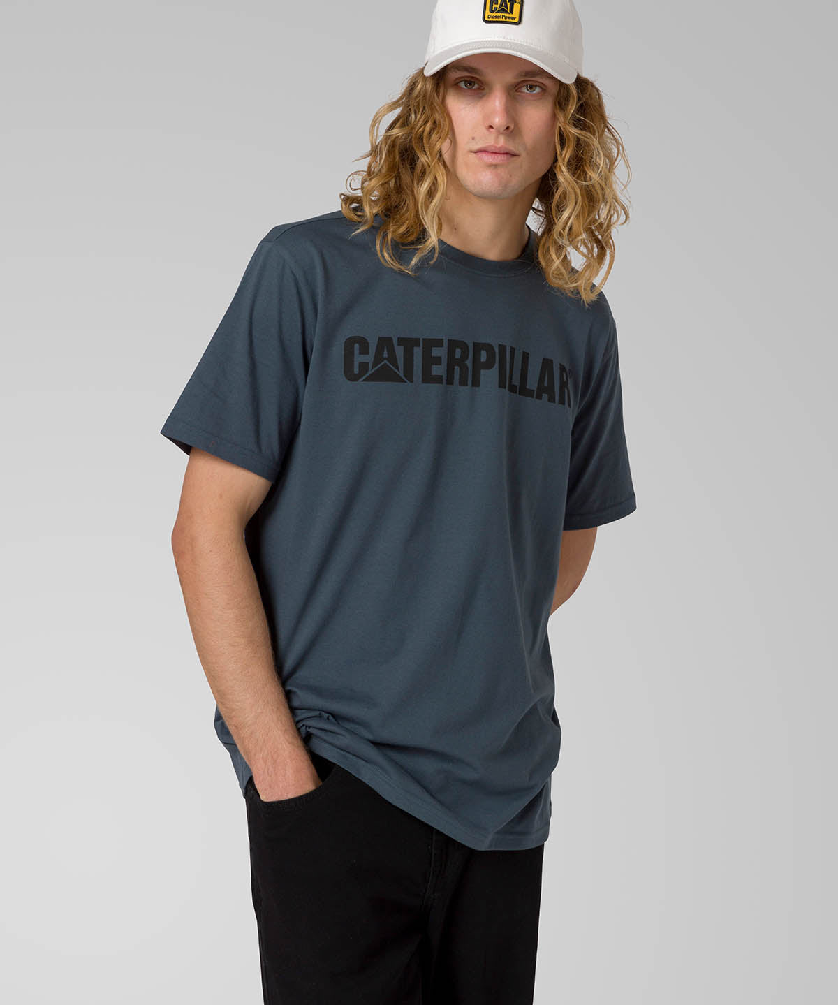 Jockey Unisex Low Profile Diesel Power Blanco CAT