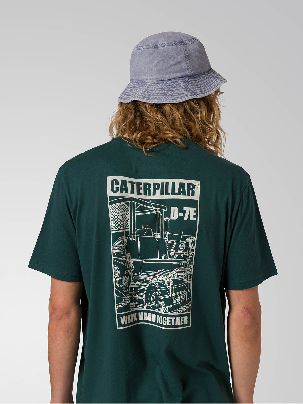 Gorro Bucket Unisex Sun Hat Azul CAT