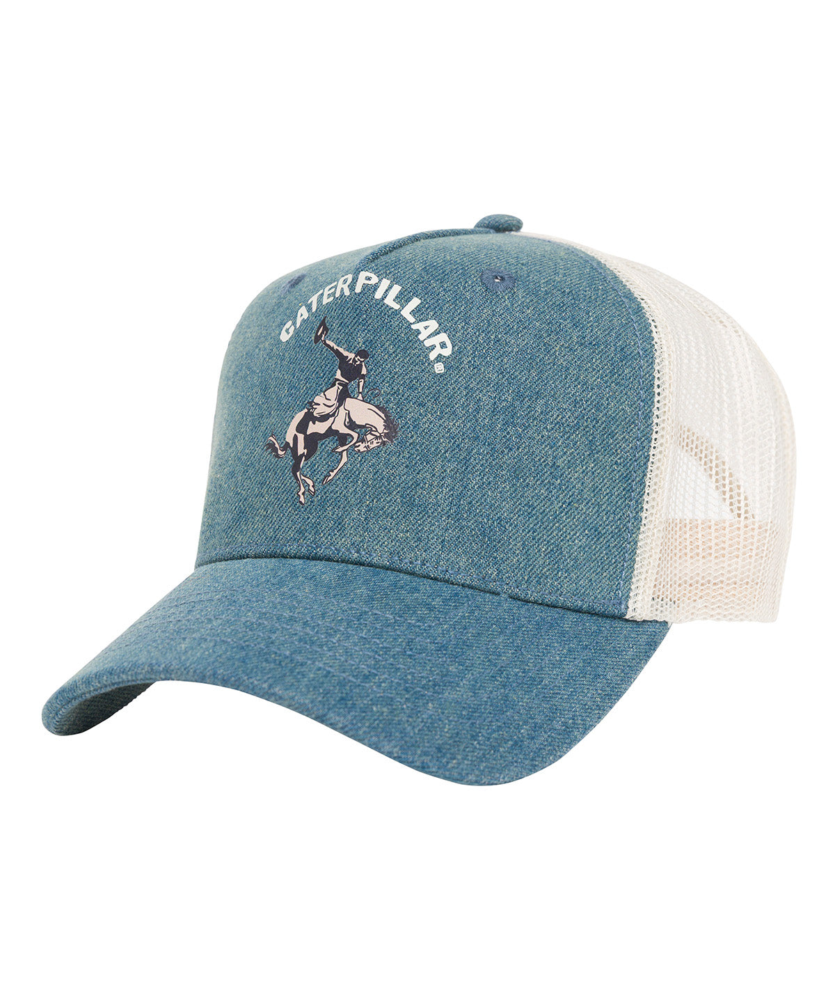 Jockey Hombre Denim Trucker Cap Azul